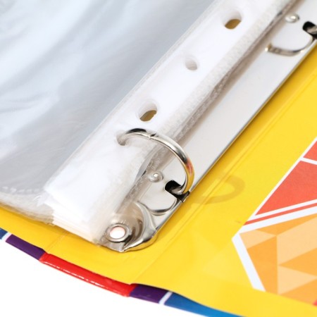 School folder on the rings "Portfolio of the Schoolchman", 13 sheets-undergraduate, 24.5 x 32 cm.-2