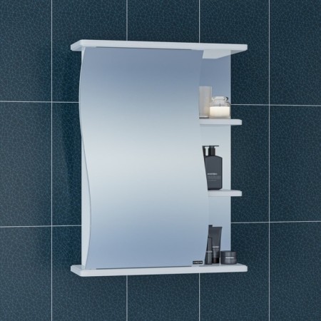Santa Santa mirror "Wave 55", left