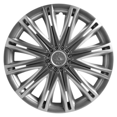 Wheel caps 15 "Sky", silver, 2 pcs Airline AWCC-15-11-1
