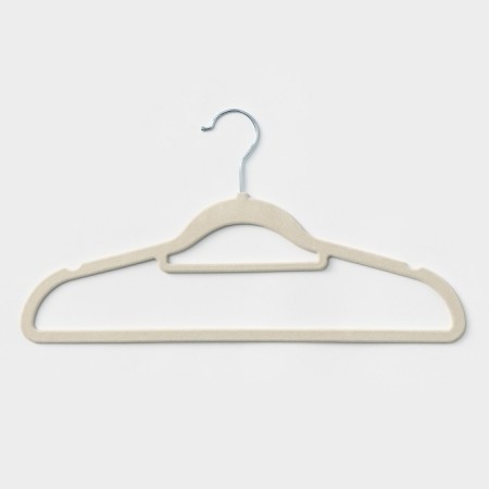 Shoulders - hangers for clothes, 41 × 22 cm, 5 pcs, white color-1