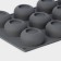 Form for baking and mousse desserts Konfinetta "FOLD", silicone, 28.8 × 17.1 × 2.6 cm, 12 cells (4.2 × 2.5 cm), color gray color