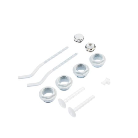 A set for connecting the radiator OTMO, 1 x 3/4 ", with two brackets, in a blist-2