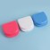 Dentures storage container, 8.5 × 8 × 2.7 cm, color mix