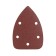Grindow triangle on Velcro Patriot, 140x140x80mm, P60, 5 holes