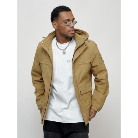 Sports male jacket, size 50, beige color-12
