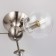 Ceiling chandelier CITILUX "Tommy" CL102131, 46x46x23.5 cm, 3x40W, E14, gray color gray