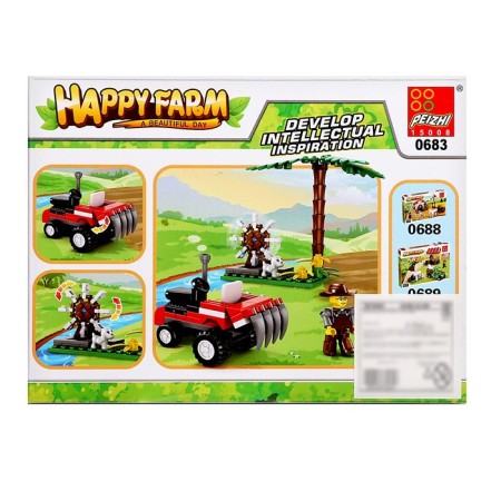 Constructor Farm "Tractor", 106 parts-4