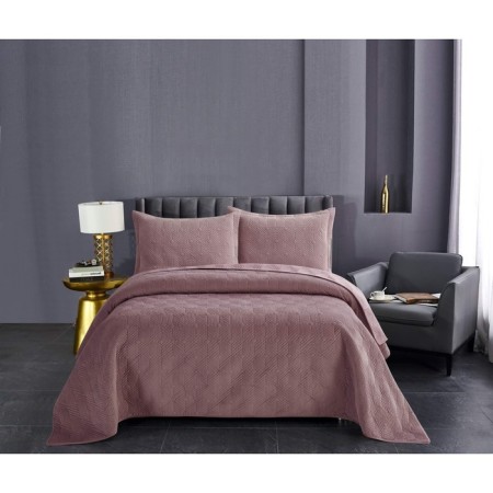 Sofi de Marko “Roxanne” bedspread, size 230x250 cm, color ash rose