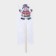 Topper luminous "snowman" 20.5x73.5 cm