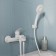 MILARDO RORA RORWT00M02 bath mixer, 51 mm pouring, white matte