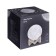 Portable colon- nightlight EZ01, 5 W, 1200 mAh, diameter 120 mm, 3 modes, planet