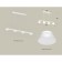 Ambrella Light, Traditional Diy, XB9151100, 4XGX53, white sand color, white matte
