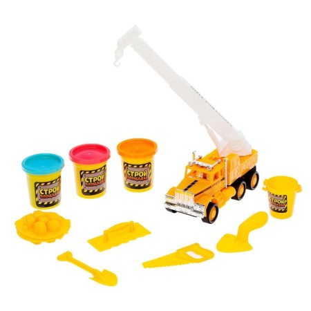Set for playing with plasticine "Structure", in the package