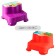 Children's stool, stand - step, mix color (pink, purple, red)
