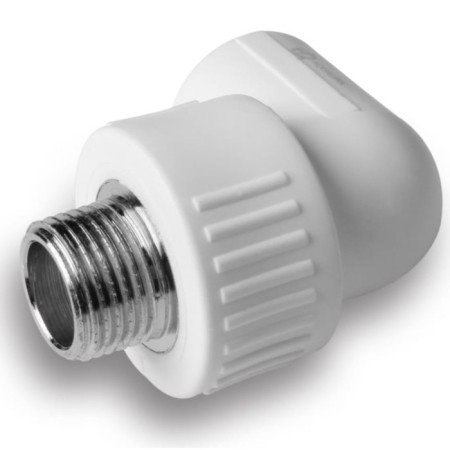 Combined square Aqualink, D = 20 mm x 1/2 ", external thread-3