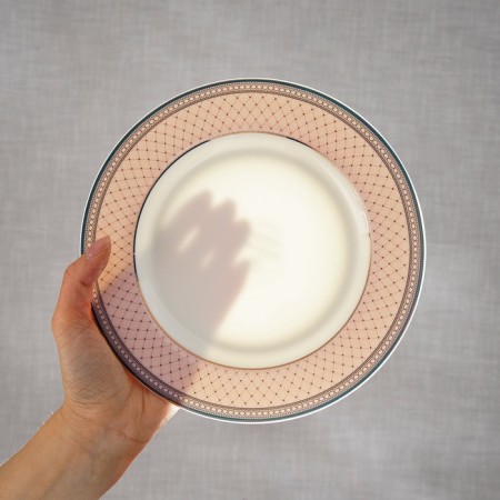 Plates Wy Paradaise, D = 25.5 cm, set 2 pcs, porcelain-1