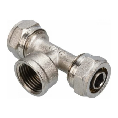 Aqualink tee, crimping, d = 16 mm x 3/4 "x 16 mm, tsang/nut/tsang