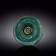 Deep plate Wilmax England Spiral, D = 22.5 cm, 1.1 l, green color