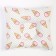 Ice cream pillow 20x25 cm, pink, flannel 170 g/m, cotton 100%