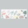 Sticking plastic interior color "flying leaves" 30x90 cm