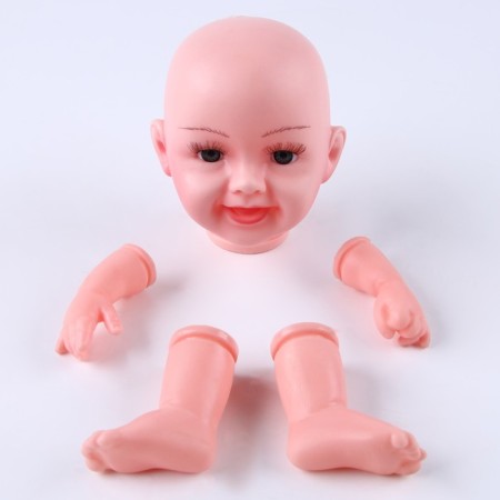Set for making dolls: head, 2 arms, 2 legs, for dolls 45 cm