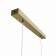 Line Linear Mantra Hanok, LED, 2850LM, 3000K, 1200.5x47.3x100 mm, golden color