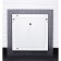 Domino mirror, size 700x700 mm, with backlight