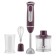 Bleer Vitek VT-8535 BD, submersible, 900 watts, 0.5/0.7 l, 2 speeds, brown-silver