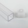 Needle-tube needle, 1.5 × 1.5 × 8.5 cm, transparent color