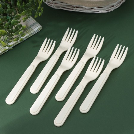 Set of tables, 6 pcs, beige color