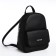 Women's backpack city, Textura, black color