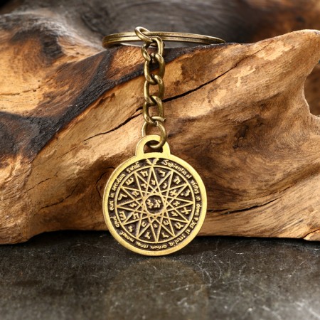 Amulet-sides "Pentakl Solomon" No. 07, metallic-3