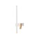 LED lamp wall -mounted with a switch on the Ambrella Light, Linetech, FL5207, LED, 7 W, 900LUM, 4200K, Gold, gold, LED, LED, LED.