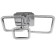 Causteen with PDU 1834/3SL LED 96W 3000-6000k Dimmer silver 45.5x58x14 cm Bayerlux