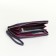 Women's wallet with lightning, purple color