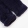 Women's mittens, dark blue color, size 7-8