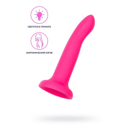 The phallimitator glowing in the darkness Beyond byfa Clint Glow, 20 cm, silicone, pink color