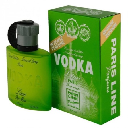 Men's toilet water Vodka Lime Intense Perfumed, 100 ml-3