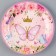 Paper plates "butterflies", in a set of 6 pcs.