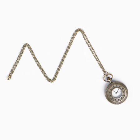 Pocket quartz clock "Stars in a circle", on a chain of 80 cm-3