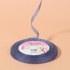 Boydovaya tape, 6 mm, 23 ± 1 m, blue color No. 037