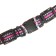 Super-furry harness with reflective firmware, girth 48-54 cm, pink