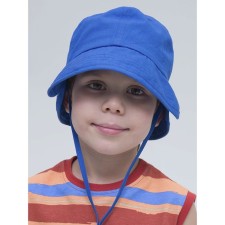 Panama for boys, size 53-54, blue color