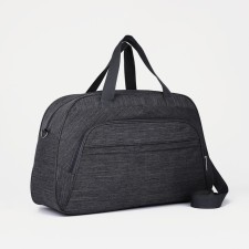 Road bag with lightning, external pocket, long belt, gray color