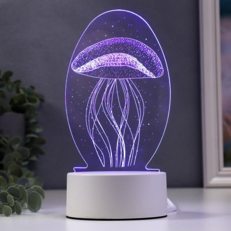 Medusa lamp LED RGB from the network 9.5x10x21.5 cm Risalux