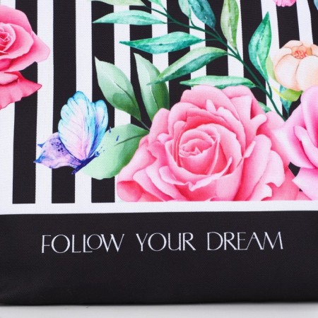 Women's beach bag "Follow Your Dream", 35x40 cm-3
