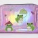 Wallet with a holographic effect "Frog", 12.5x9x2 cm