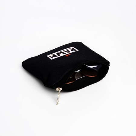Children's textile wallet "Dino", 11x9x0.5 cm, black color-7