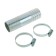 A set for repairing the MGF hose, diameter 38 mm, straight line tree type "A", 2 clamps