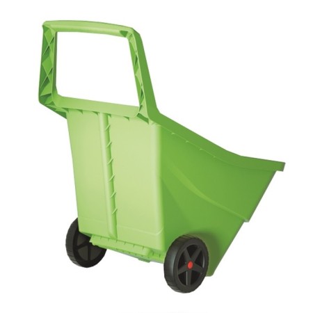 Garden cart, two -wheeled: load/p 30 kg, 95 l, green-1